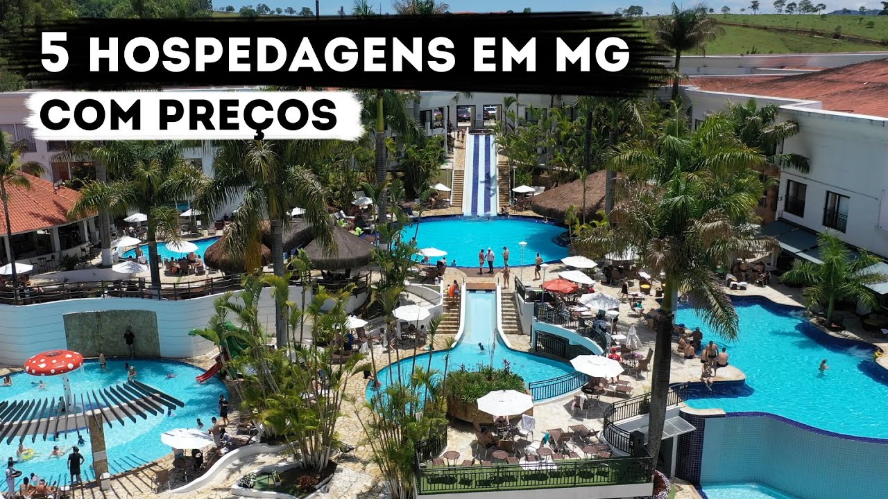 5 HOSPEDAGENS em MINAS GERAIS - COM PREÇOS