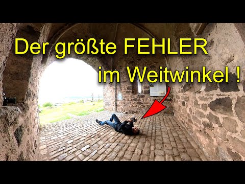 SO solltest du mit einem Weitwinkel Objektiv NICHT fotografieren!