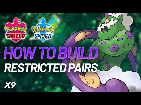 the BEST ways to build each Restricted Pair in Series 12 - Pokemon Sword and Shield VGC 2022