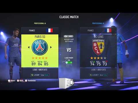 Fifa 22 France Ligue One Ratings & Kits
