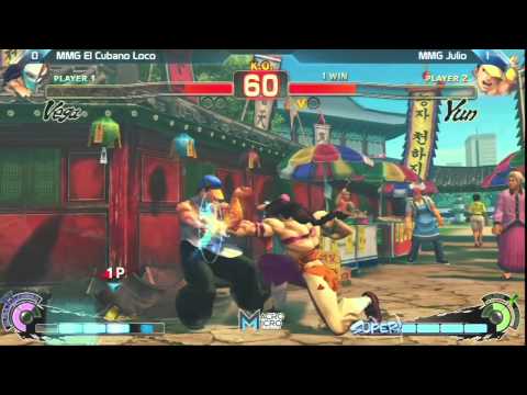 SSF4: MMG Julio vs MMG El Cubano Loco - Alpha Clash 12