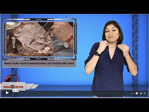 Make sure your Thanksgiving leftovers are safe (ASL - 11.29.19)