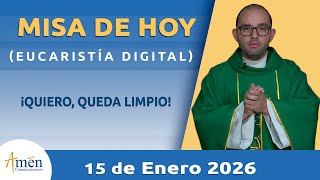 Misa de hoy Jueves 15 Enero de 2026 l Padre Carlos Yepes | Eucaristía Digital | Misa de hoy | #Misa