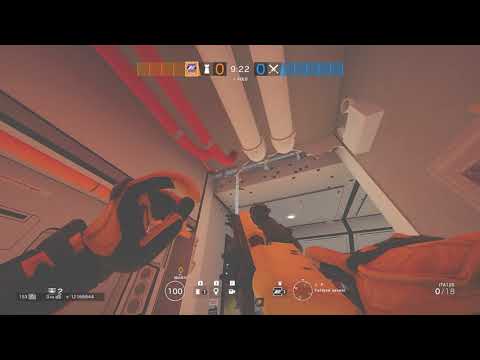 Tom Clancy's Rainbow Six  Siege mira cant vault trough half way window (only from black side)