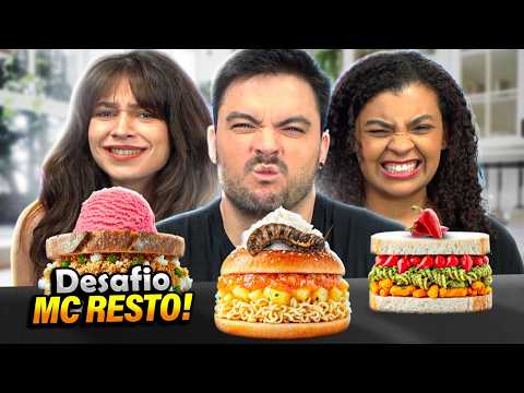 DESAFIO McResto - ACERTE OS INGREDIENTES! Com Marcella e Dani