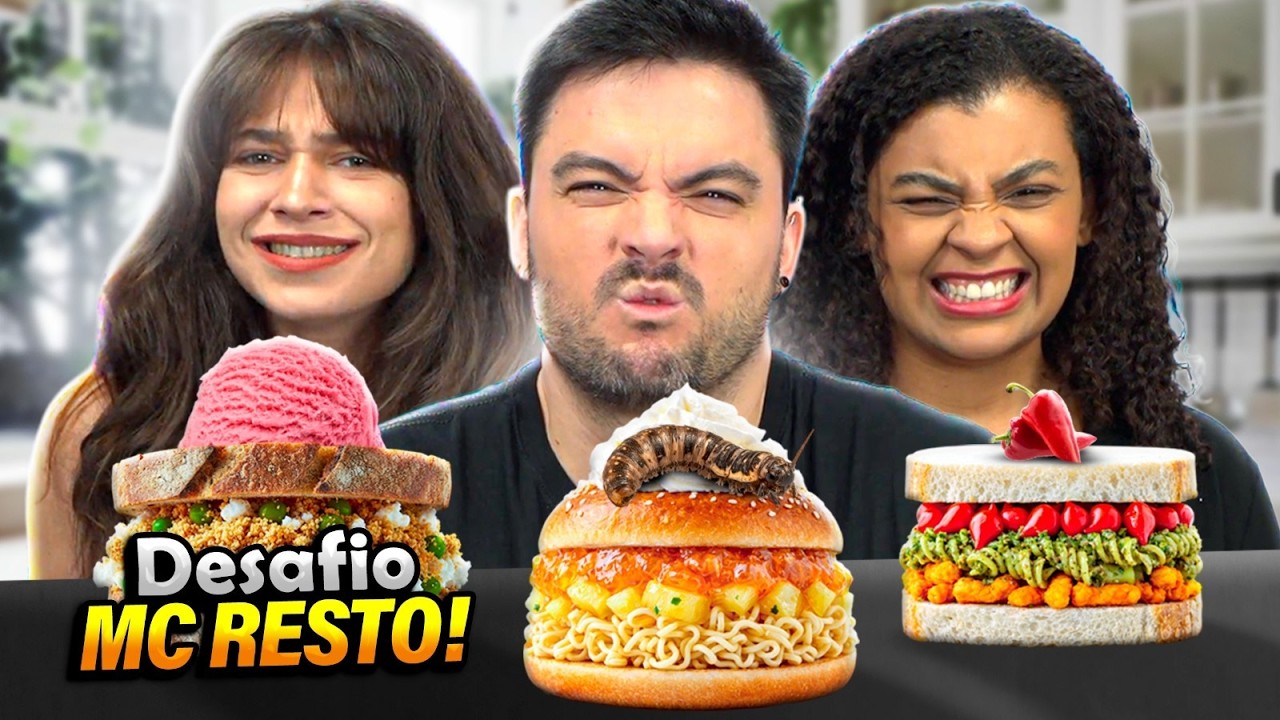 DESAFIO McResto - ACERTE OS INGREDIENTES! Com Marcella e Dani