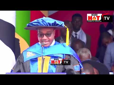 CS Ogamba Attends Kisii University’s 14th Graduation
