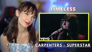 Carpenters - Superstar | First Time Reaction