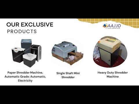Shreddders and Shredding Company Sasco