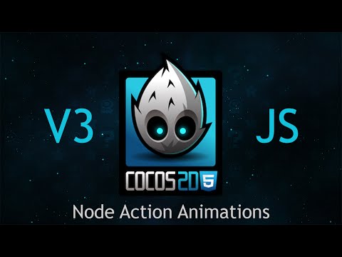 Cocos2d-JS v3 Tutorial 64 - Node Action Animations