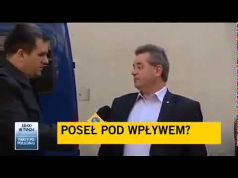 Pijany poseł PSL Andrzej Pałys