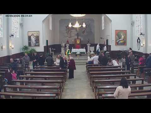 Transmissão da Santa Missa na Igreja Matriz de Santa Cecília - SC