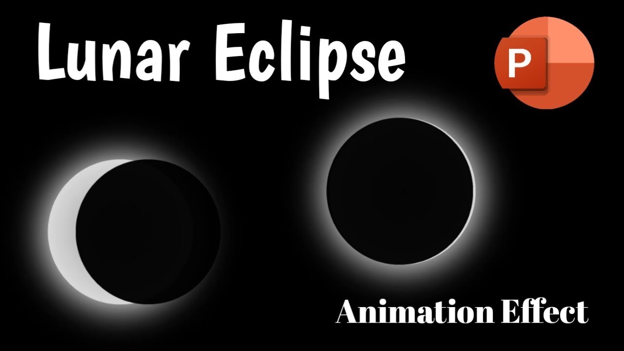 Lunar Eclipse PowerPoint Animation Effect | PowerPoint Tutorial | Computer Skills 53 |