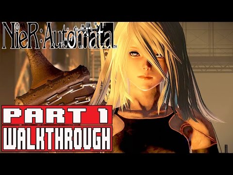 Nier Automata Gameplay Walkthrough Part 1 (1080p) - No Commentary