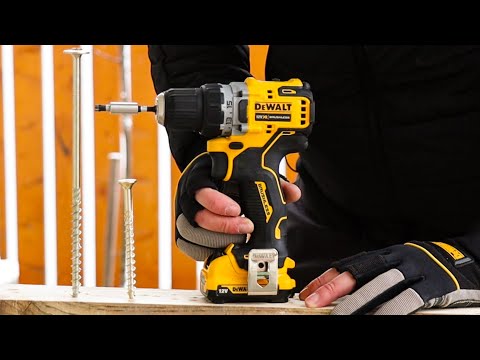 Akumuliatorinis suktuvas-gręžtuvas Dewalt DCD701D2-QW 12V 2x2.0Ah video