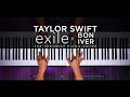 exile - Taylor Swift ft. Bon Iver | The Theorist Piano Cover