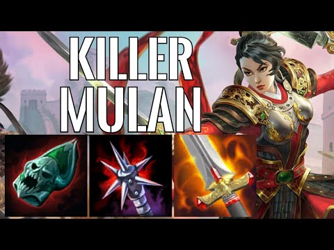 Better Late Game Than The Actual Late Game God! Mulan Jungle Gameplay (Smite Conquest)