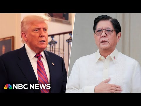 LIVE: Trump meets with president of the Philippines | NBC News