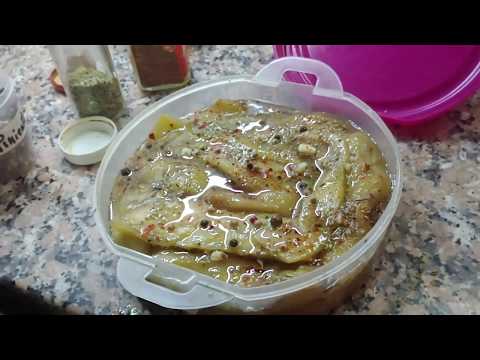Berenjenas en escabeche