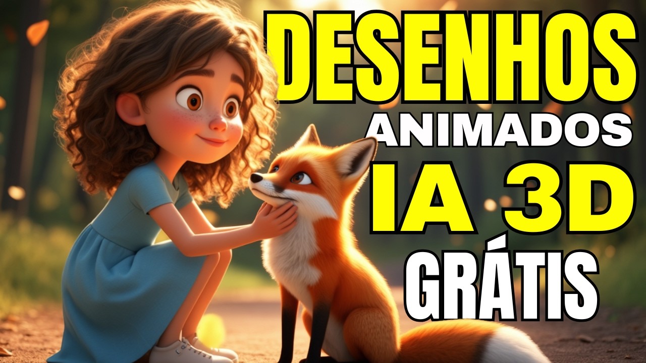 Crie DESENHOS ANIMADOS com Inteligência Artificial (Mesmo Personagem)