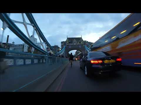 Cycle home from ClojureBridge London on 9th February 2019
