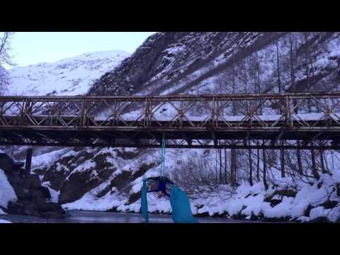 Have Aerial Silks, Will Travel-- Valdez, Alaska