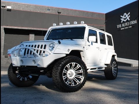 2013 Avorza Jeep Wrangler White Edition - The Auto Firm by Alex Vega