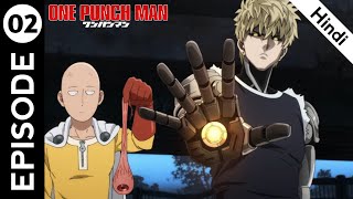 One Punch Man Episode 2 in Hindi  The Lone Cyborg 