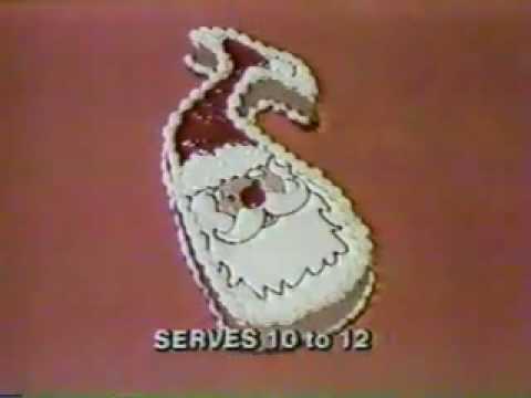 1982 - Carvel Santa and Chanukah cakes