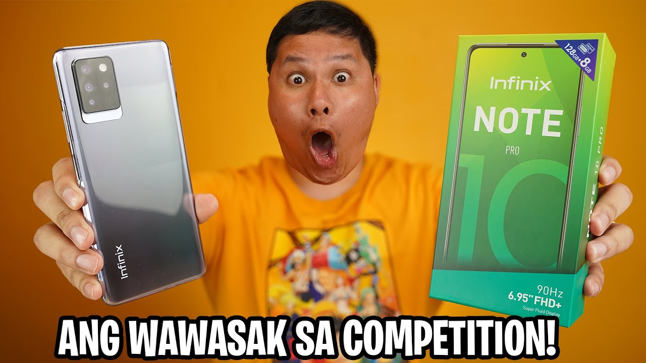 INFINIX NOTE 10 PRO UNBOXING - MALUPIT NA 8GB RAM UNDER PHP10,000