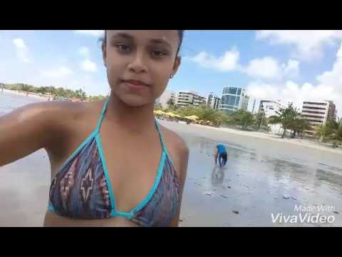 Meia aventura na praia