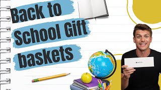 Gifting Teachers Back To School Gift Baskets!