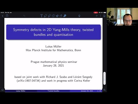 Lukas Müller - Symmetry defects in 2D Yang-Mills theory, twisted bundle and quantization