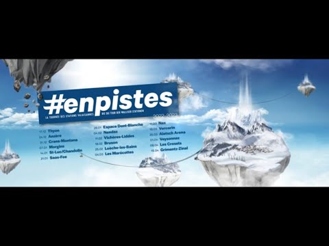 #enpistes, die Ski tour der Walliser Stationen