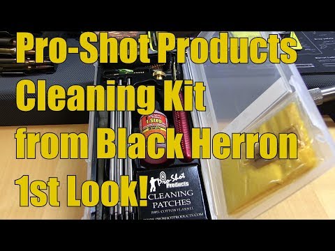 Pro Shot Products Gun Cleaning Kit 25 cal 6.5mm from Black Herron products  1st Look