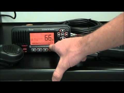 Icom M-424 Fixed Mount VHF Radio - First Look