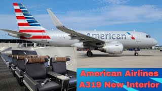 American Airlines New Interior  Airbus A319 Cabin Tour