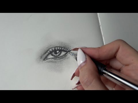 Как да нарисувате око /супер лесно ✍🏻