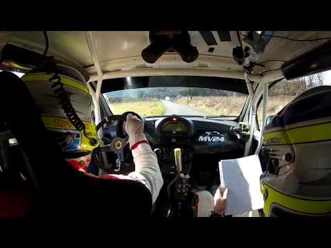 Montecarlo Rally 2014 / Villa-Michi Abarth 500 / Vitrolles 2 (salvataggio...)