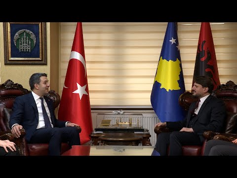 Kryeimami Sahiti priti në takim zv/drejtorin gjeneral të Drejtorisë së Vakëfeve të Turqisë