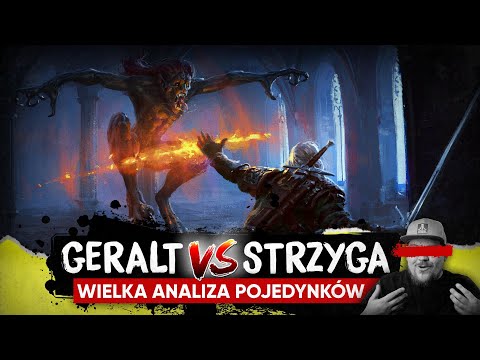WIEDŹMIN | Oceniam WSZYSTKIE walki Geralta ze Strzygą | Analiza ⚔