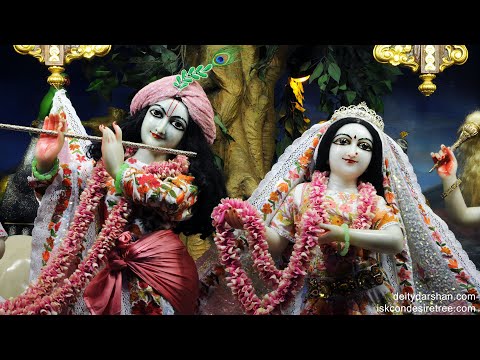 12th Mar. '22 | Mangal Aarti Darshan | Sri Sri Radha Gopinath Temple| ISKCON Chowpatty Mumbai.