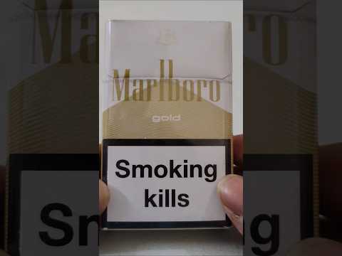 Marlboro GOLD Switzerland version unboxing in Bangladesh 🚬