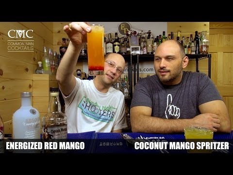 Energized Red Mango & Mango Spritzer, ok.- Energy