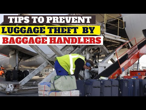 How to prevent theft from your checked luggage | How to Keep Your Luggage Safe From Thieves 2023