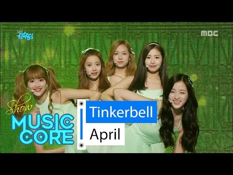 [HOT] April - Tinkerbell, 에이프릴 - 팅커벨 Show Music core 20160507