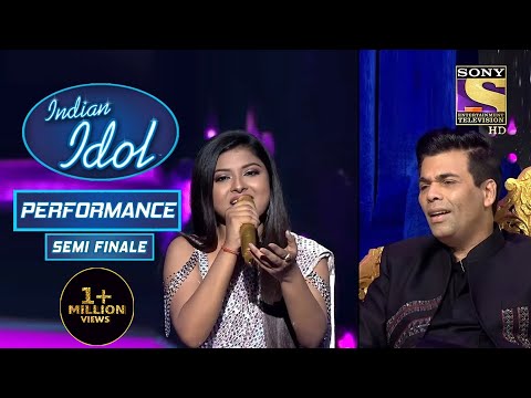 Arunita को "Kuch Kuch Hota Hai" गाने पर मिला Standing Ovation | Indian Idol Season 12 | Semi Finale