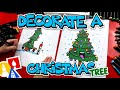 Draw Your Own Christmas Tree Decoration Challenge