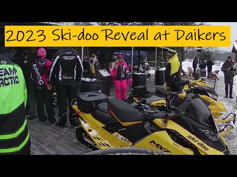 2023 Skidoo Reveal at Daikers Feb 26 2023