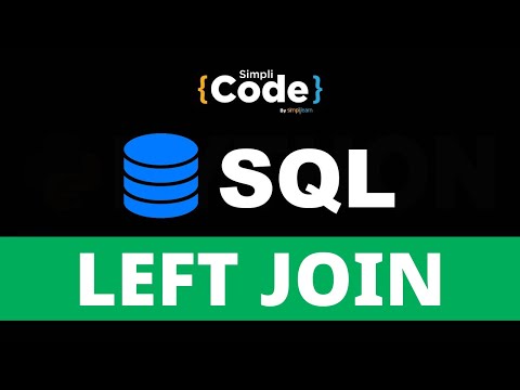 Sql Left Join Explained Left Join In Sql Join In Sql Sql Tutorial For Beginners Simplicode